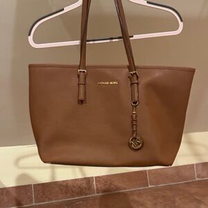 Michael Kors Tan Leather Tote